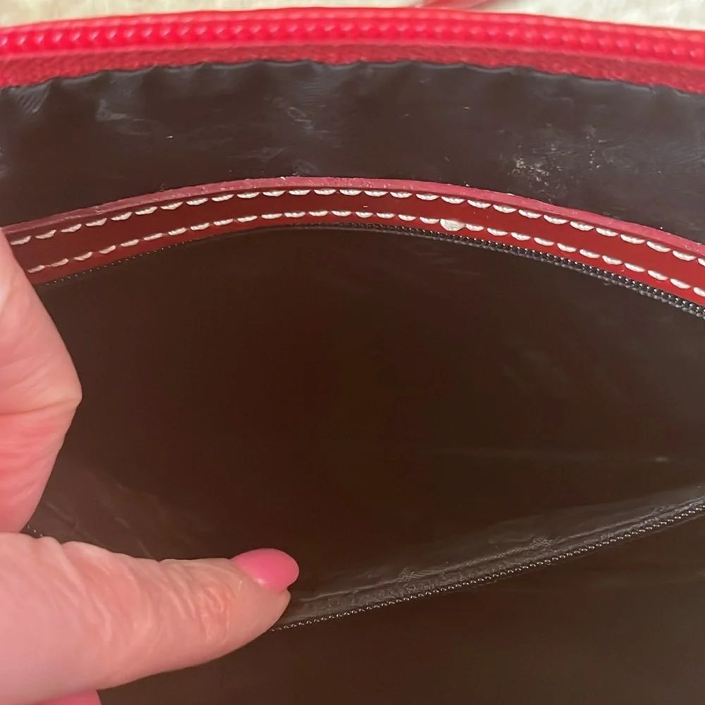 Arcadia Patent Leather Dome Purse - Picture 9 of 13